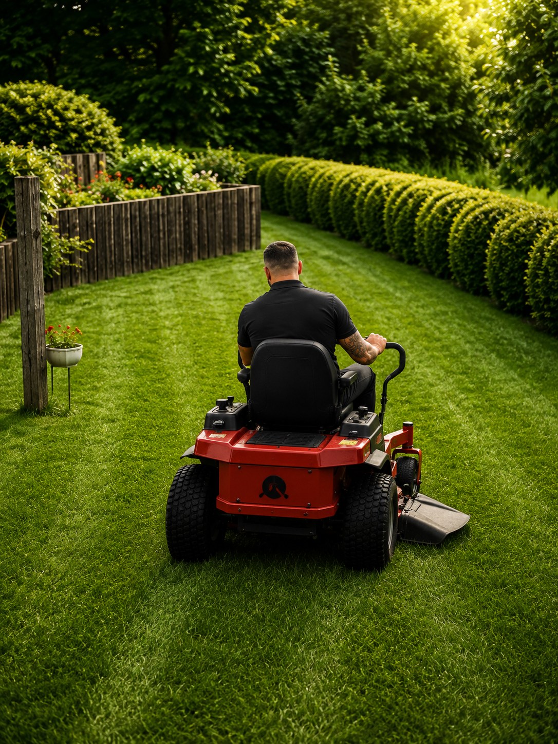 GANN bei der professionellen Gartenpflege